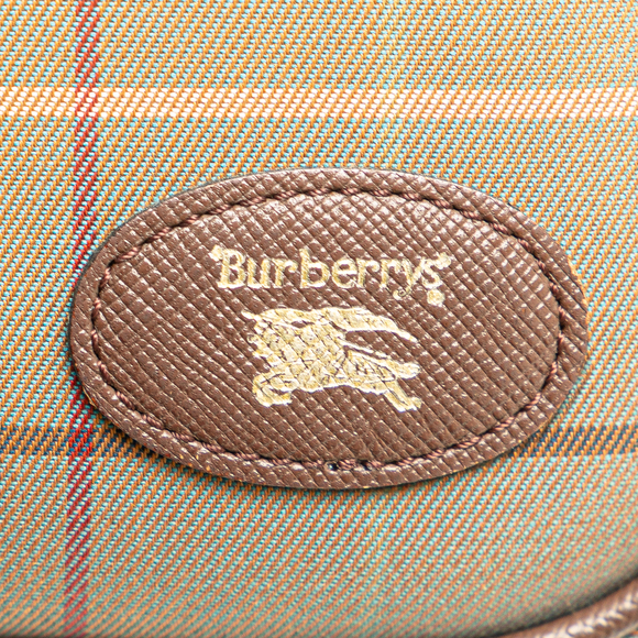 Pre-Loved Burberry Vintage Check Canvas Crossbody - Picture 5 of 9